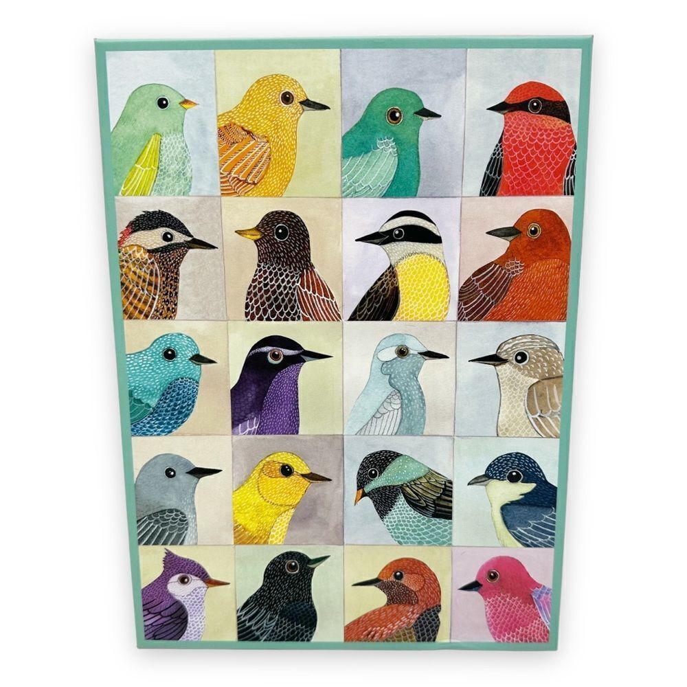 Avian Friends 1000 Piece Puzzle Artwork by Geninne Zlatkis